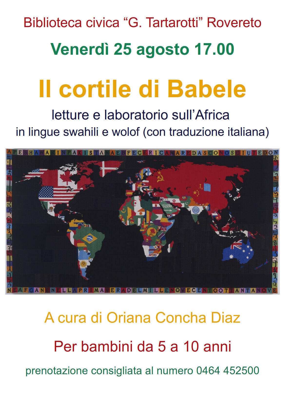 Locandina Cortile di Babele Africa