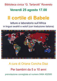 Locandina Cortile di Babele Africa