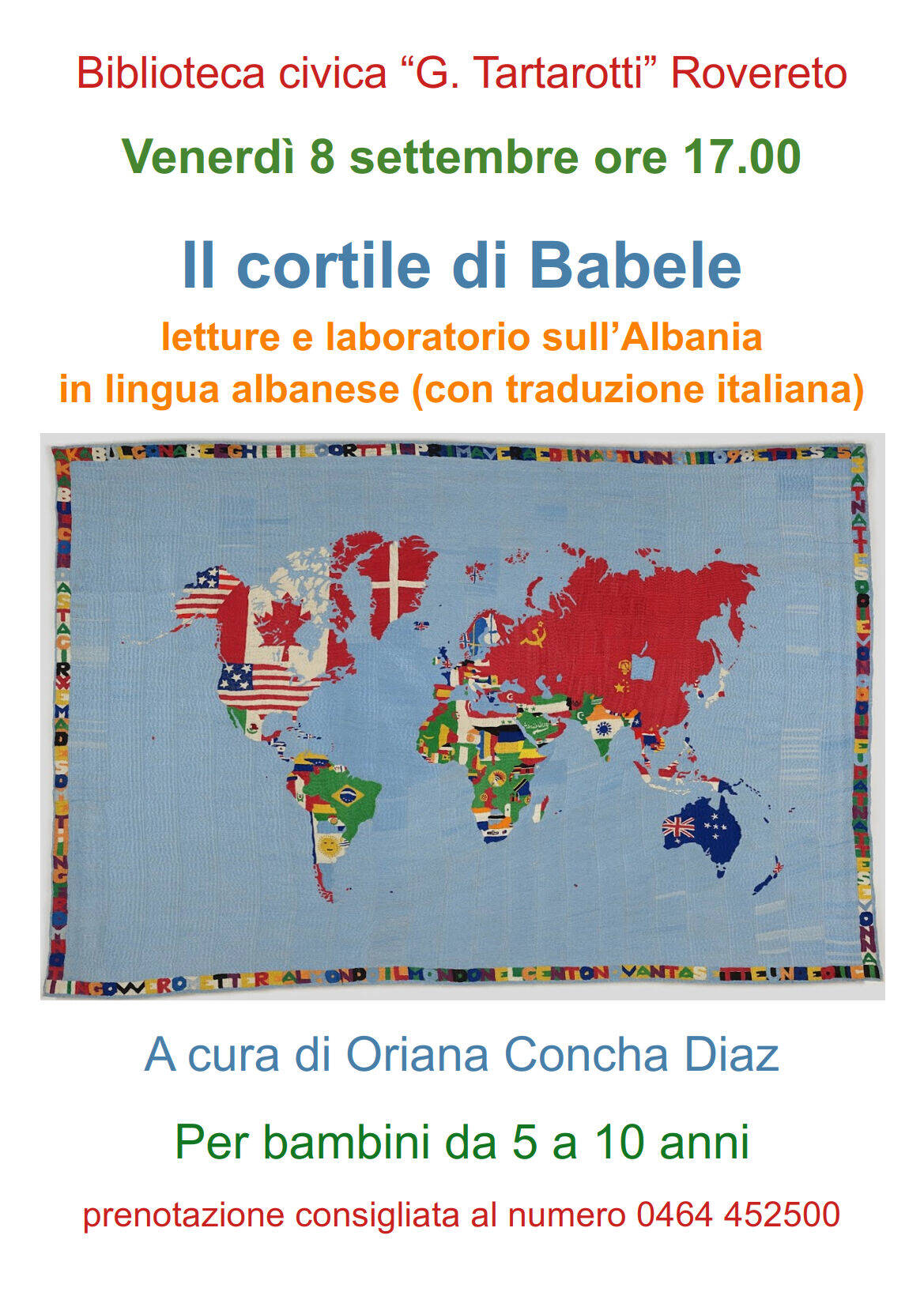 Locandina Cortile di Babele Albania