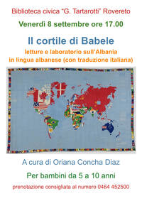 Locandina Cortile di Babele Albania
