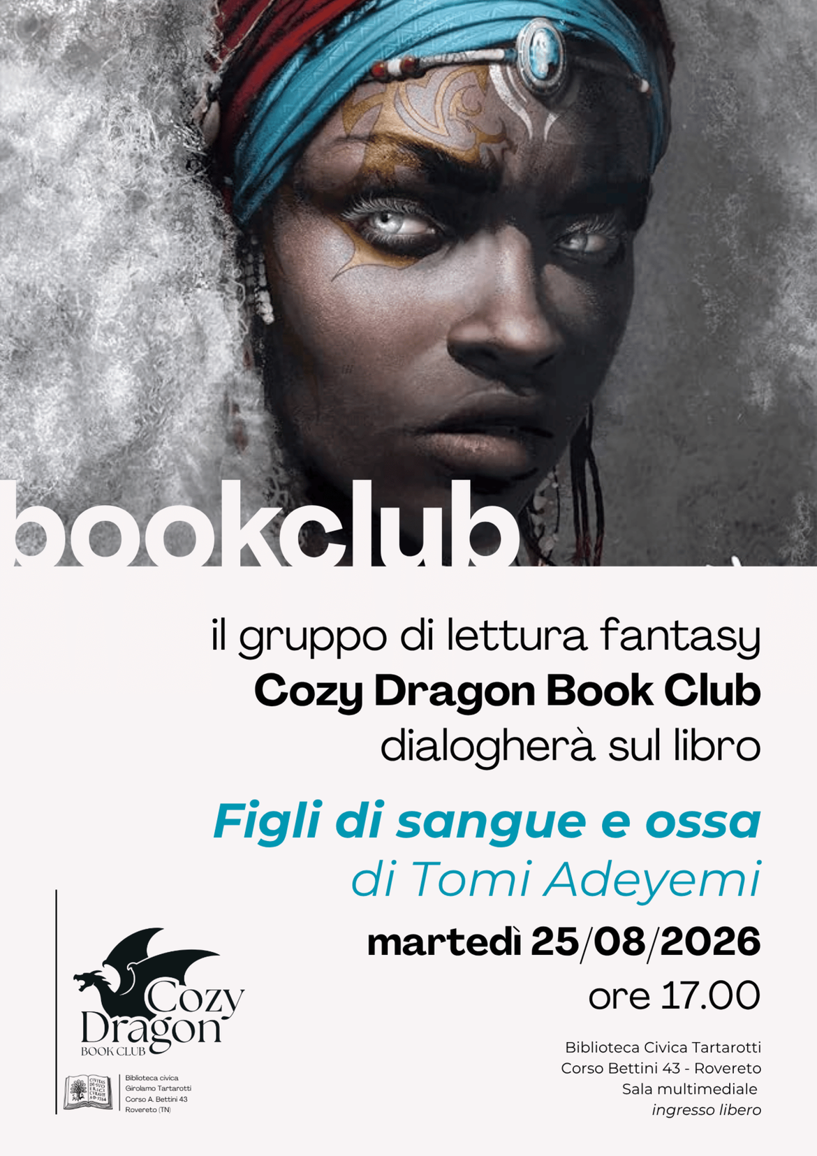 Locandina Cozy Dragon agosto 26