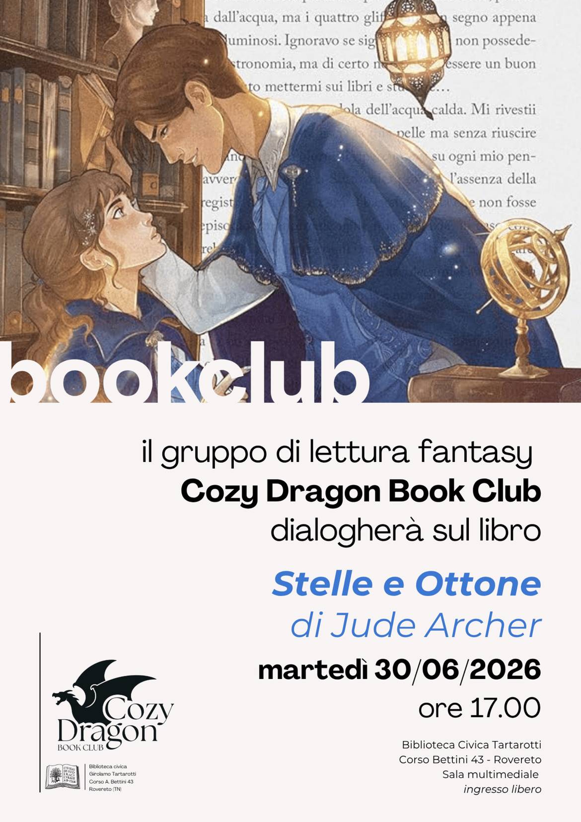 Locandina Cozy Dragon giugno