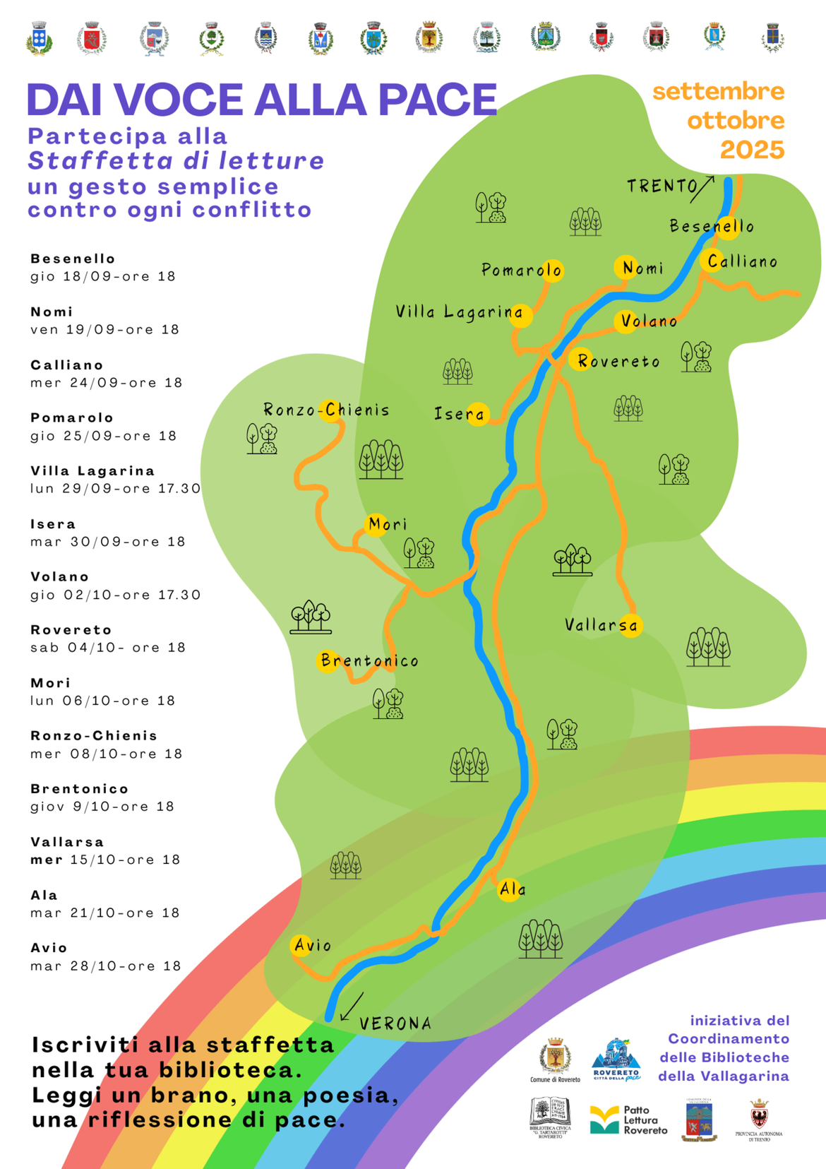 Locandina Dai voce alla pace