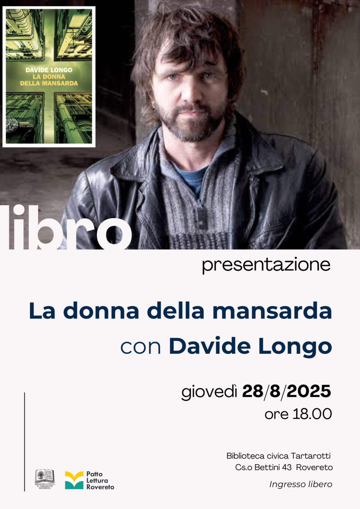Locandina Davide Longo