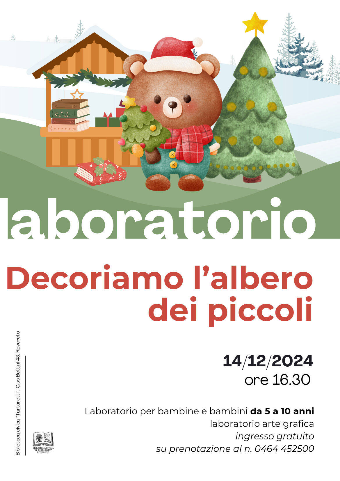 Locandina decoriamo lalbero