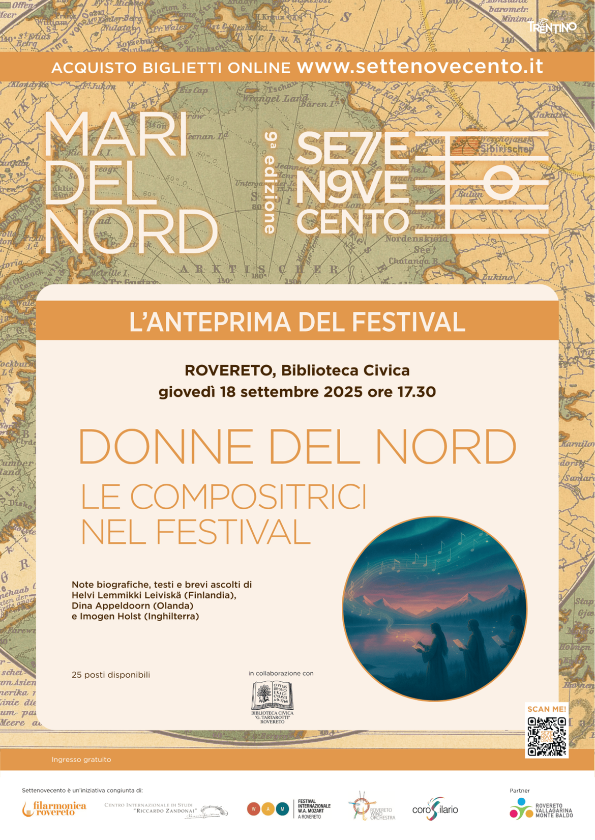 Locandina Donne del Nord