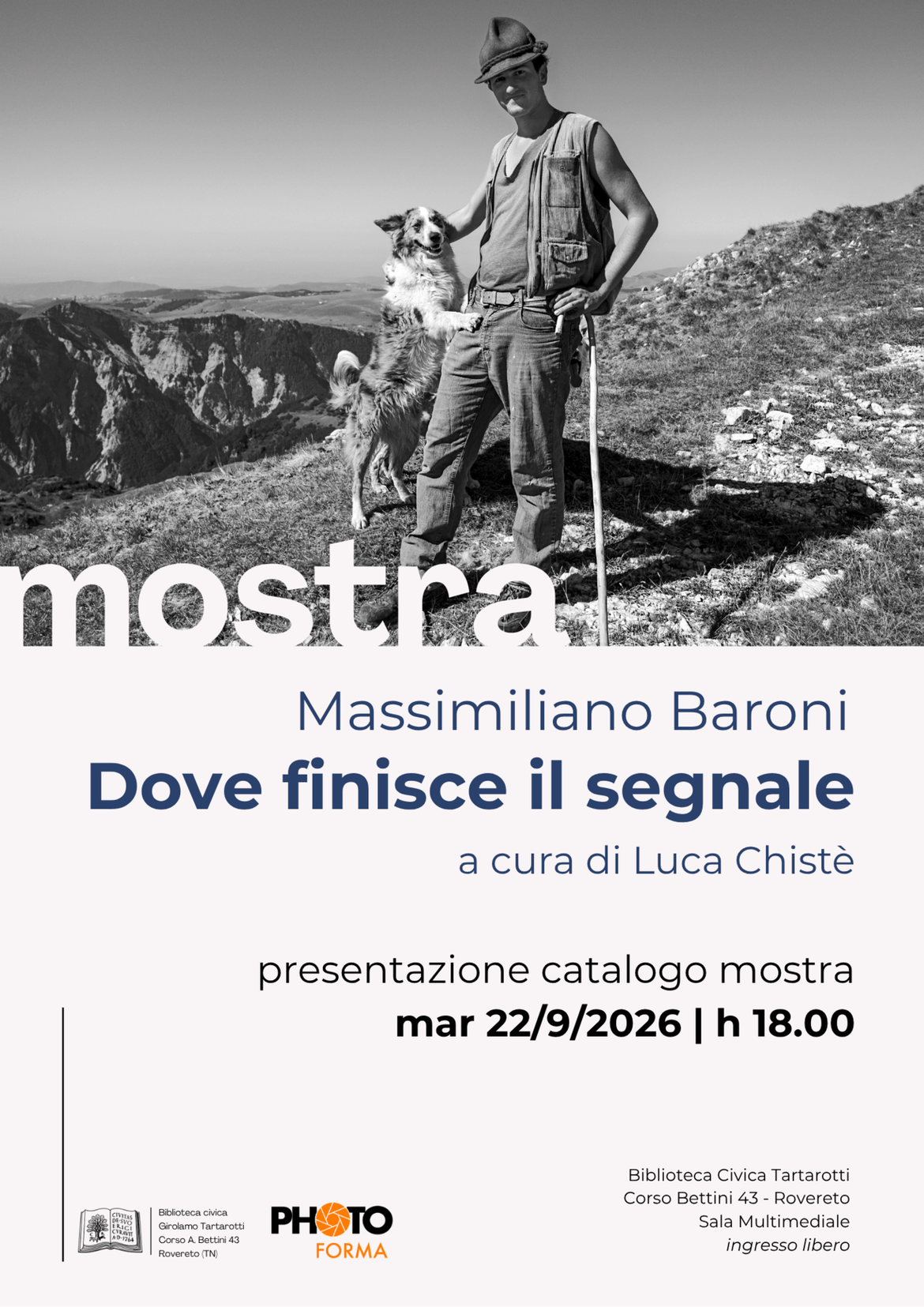 Locandina Dove finisce il segnale - catalogo