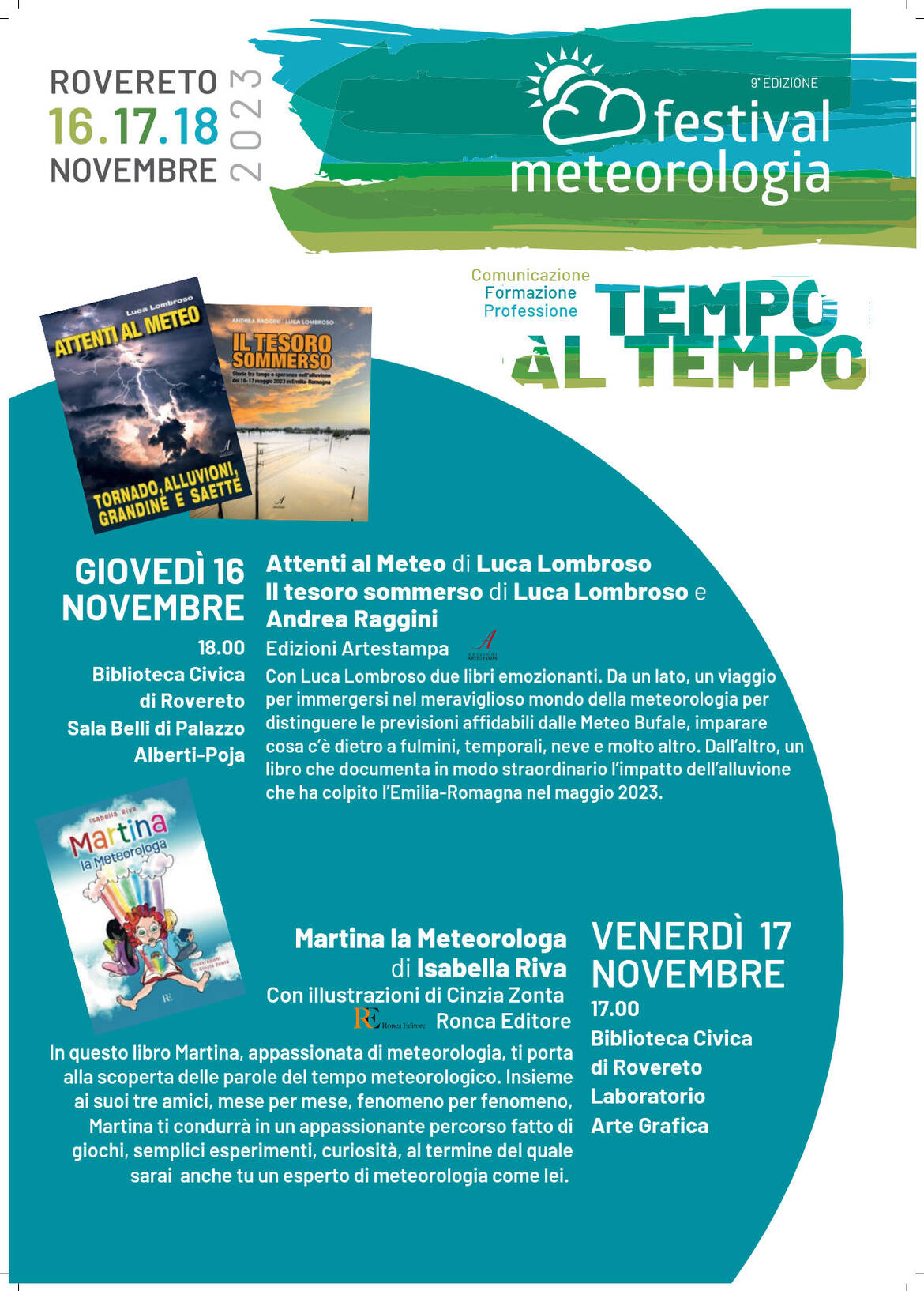 Locandina Festival Metereologia