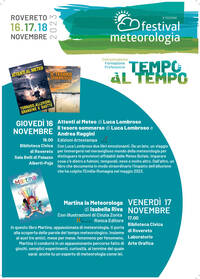 Locandina Festival Metereologia