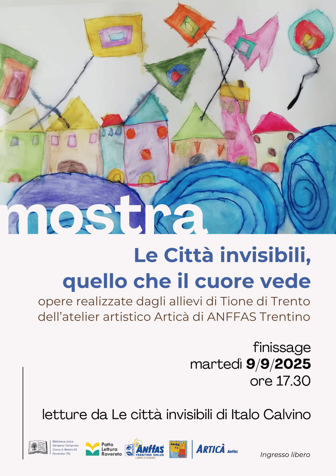 Locandina Finissage Le città invisibili