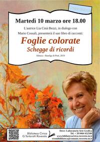 Locandina foglie colorate