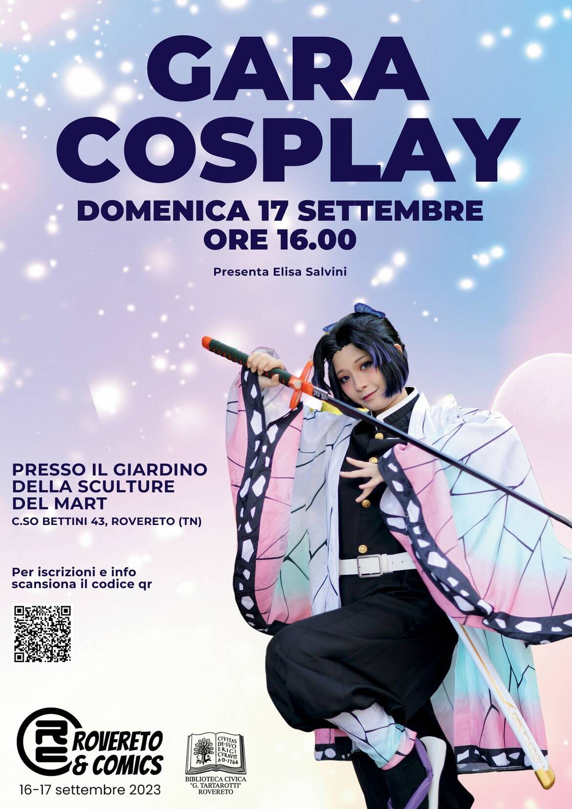 Locandina gara cosplay