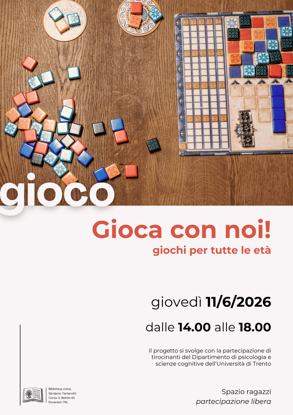 Locandina gioca con noi giugno