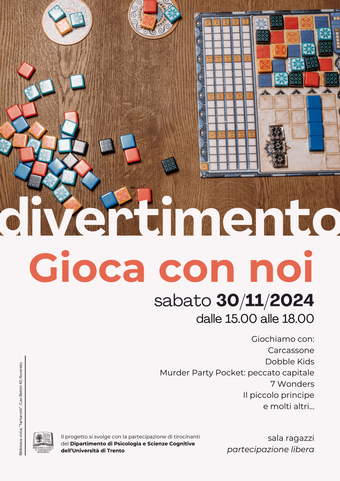 Locandina Gioca con noi