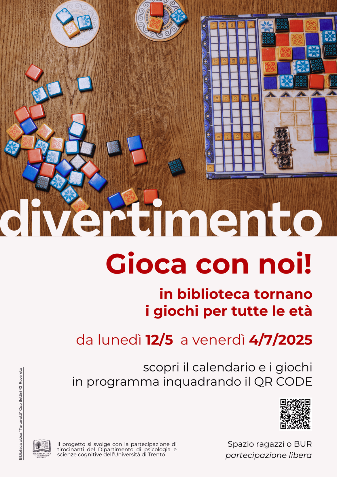 Locandina Gioca con noi