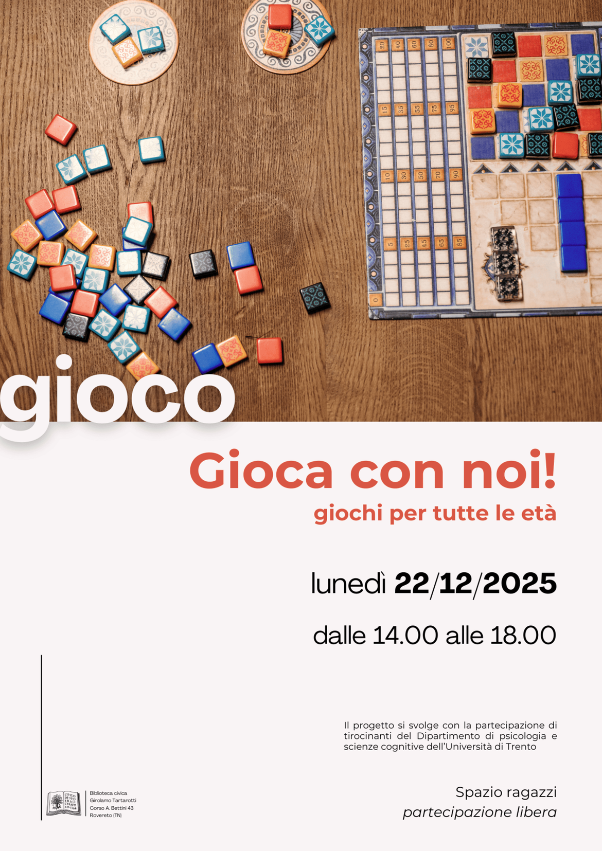 Locandina Gioca con noi