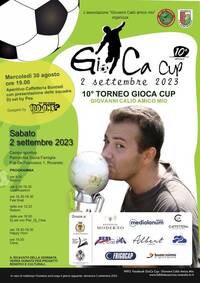 Locandina GioCa Cup 2023
