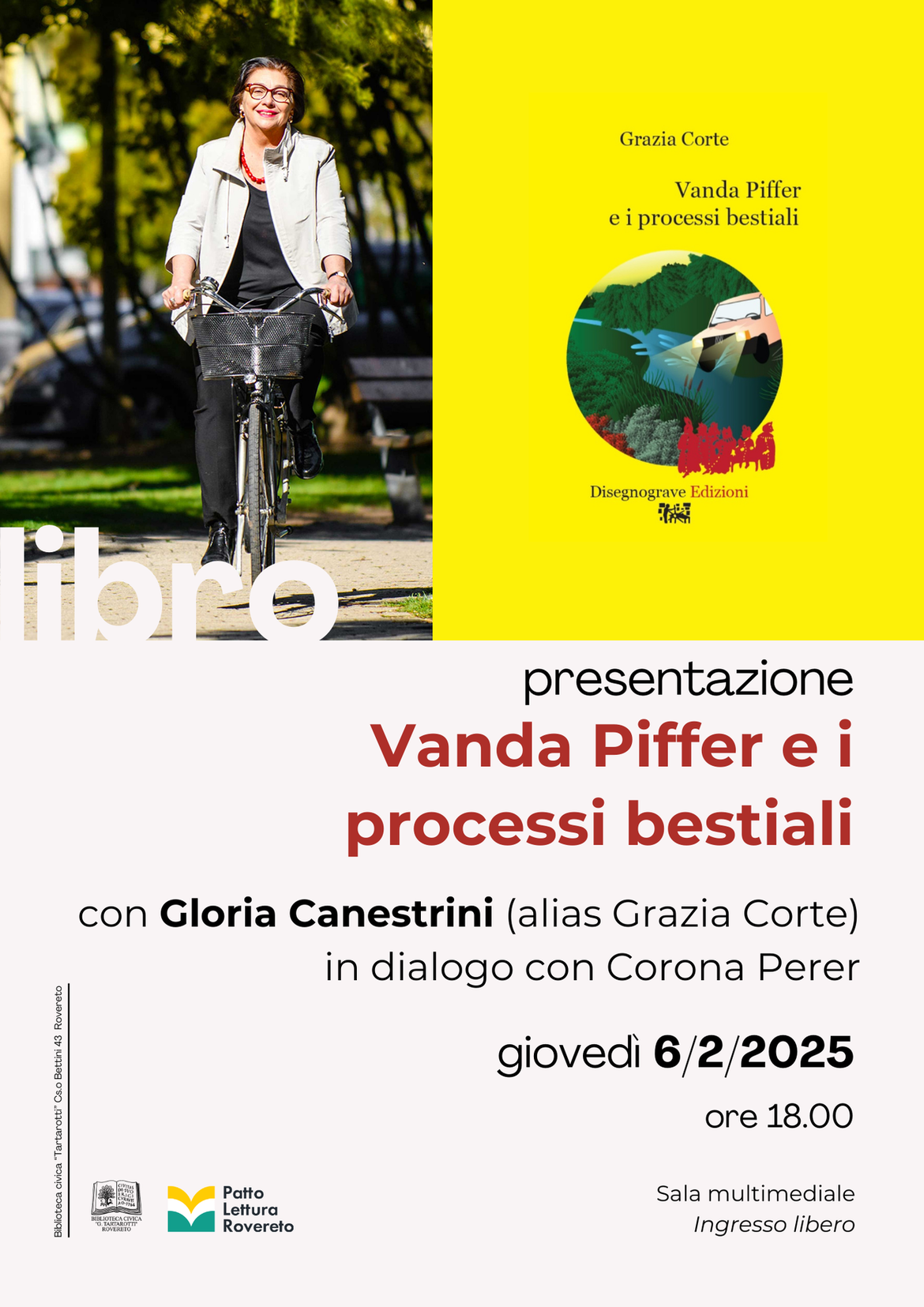 Locandina Gloria Canestrini