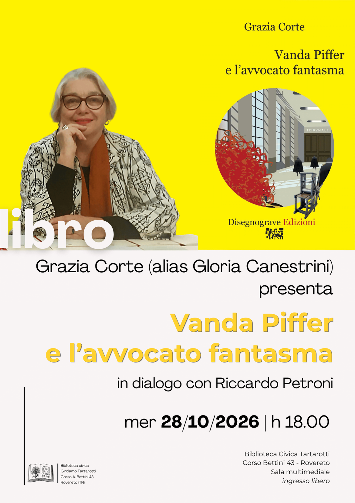 Locandina Gloria Canestrini