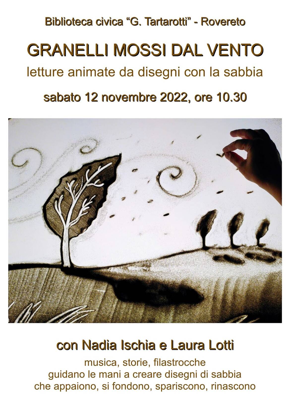 Locandina Granelli mossi dal vento