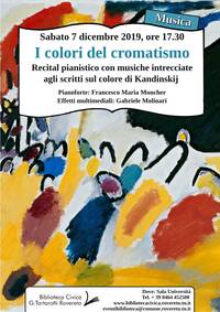 Locandina I colori del cromatismo