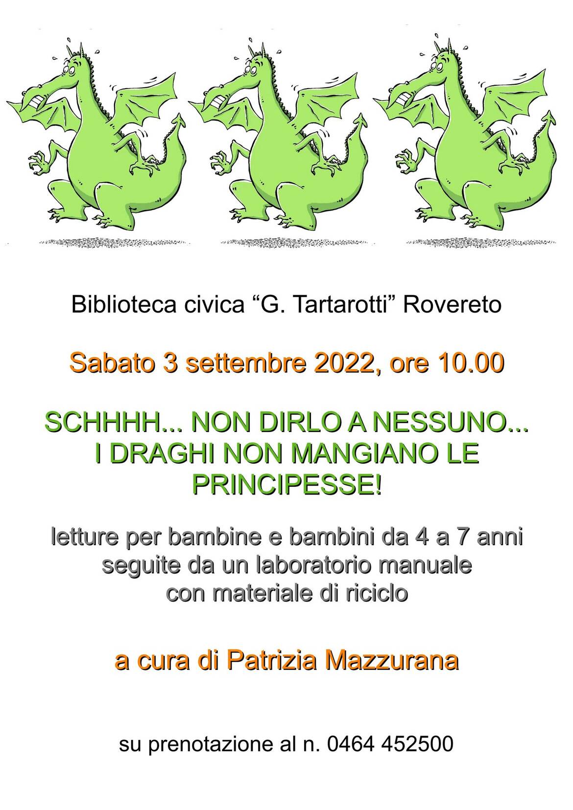 Locandina I draghi non mangiano