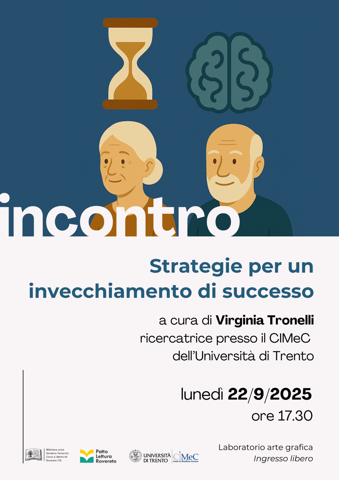Locandina invecchiamento attivo