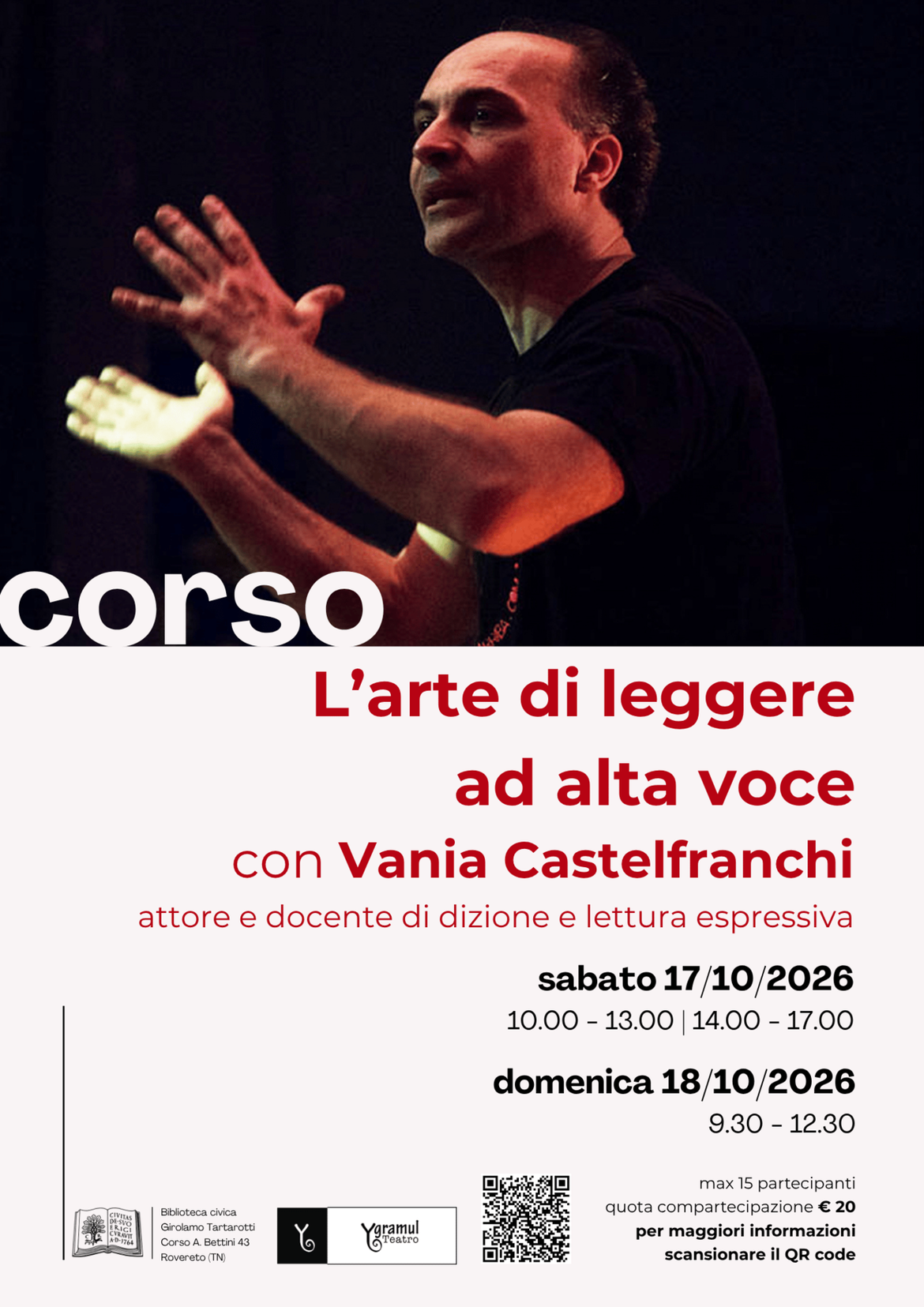 Locandina L'arte di leggere