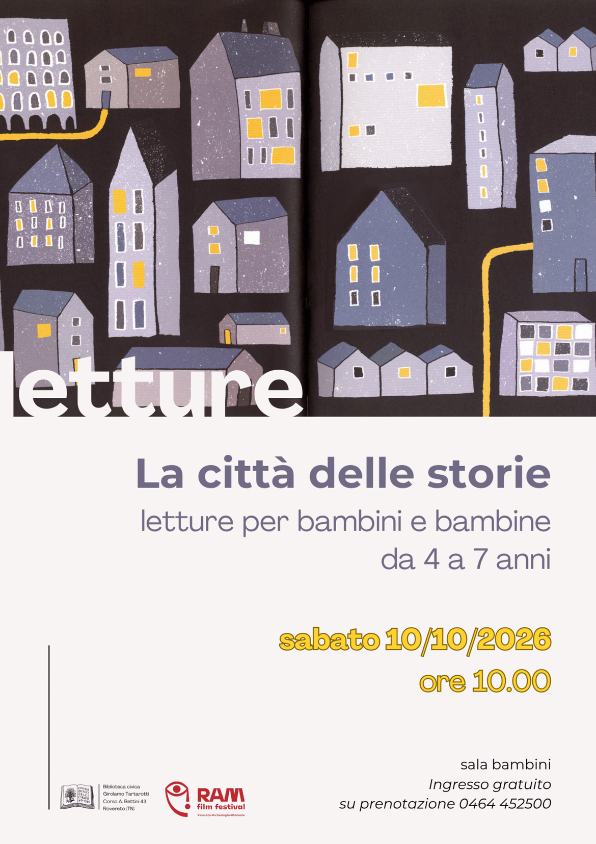 Locandina La città delle storie