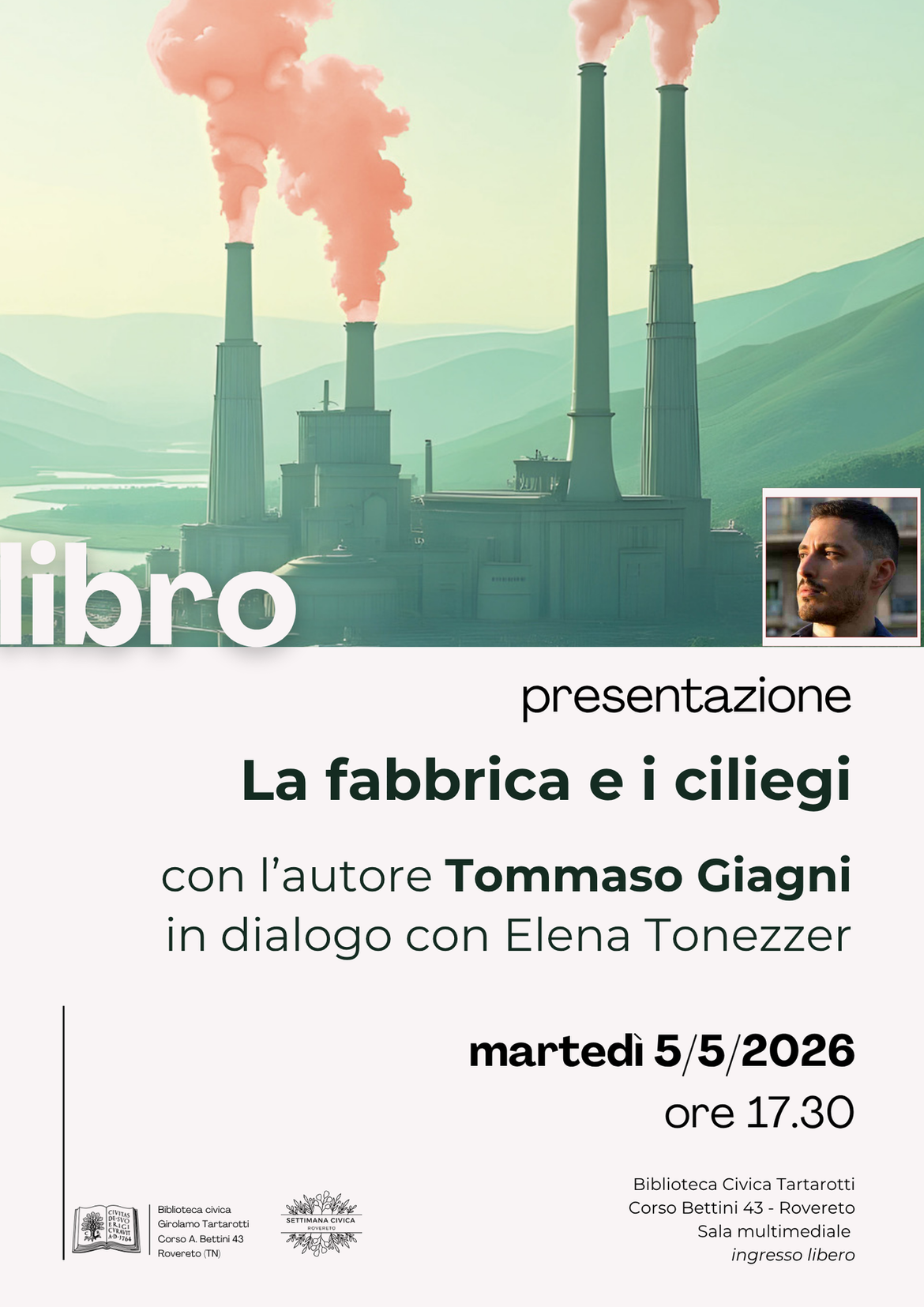 Locandina La fabbrica e i ciliegi