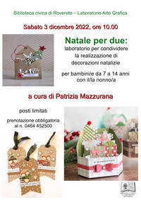 Locandina Laboratorio natalizio