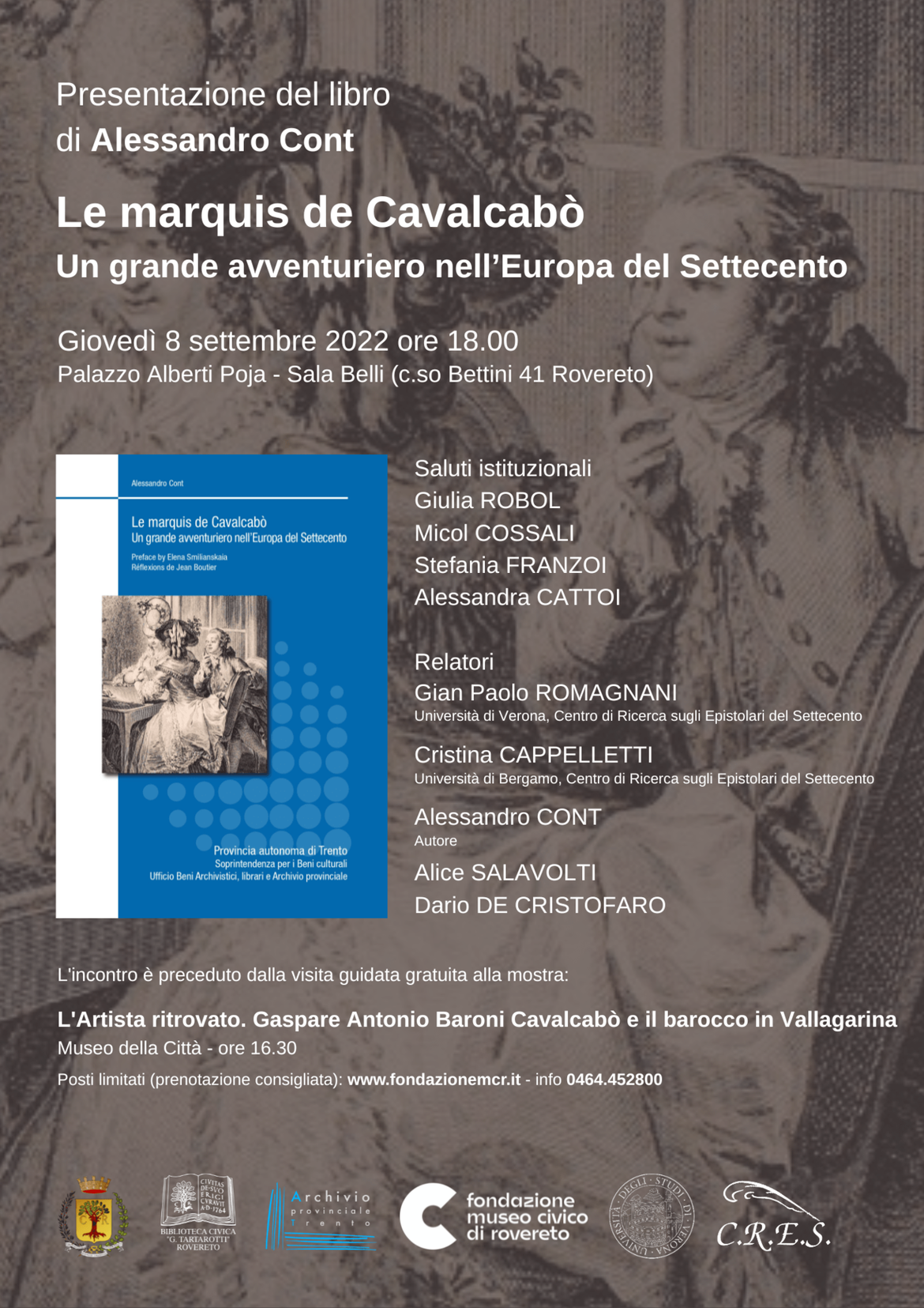 Locandina Le marquise de Cavalcabò - Alessandro Cont
