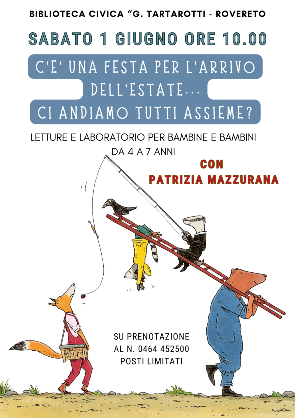 Locandina letture animate 1 giugno