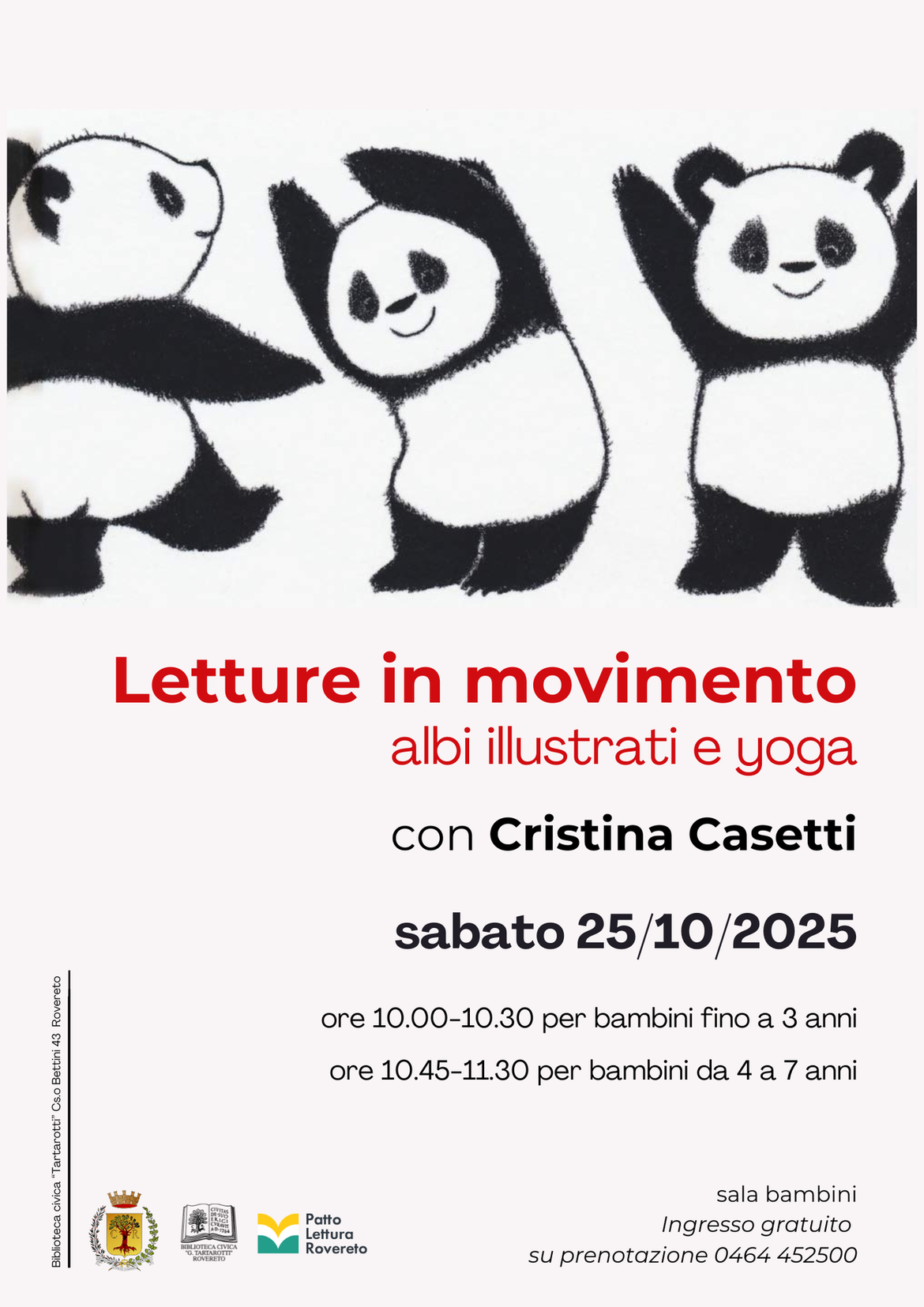 Locandina Letture in movimento