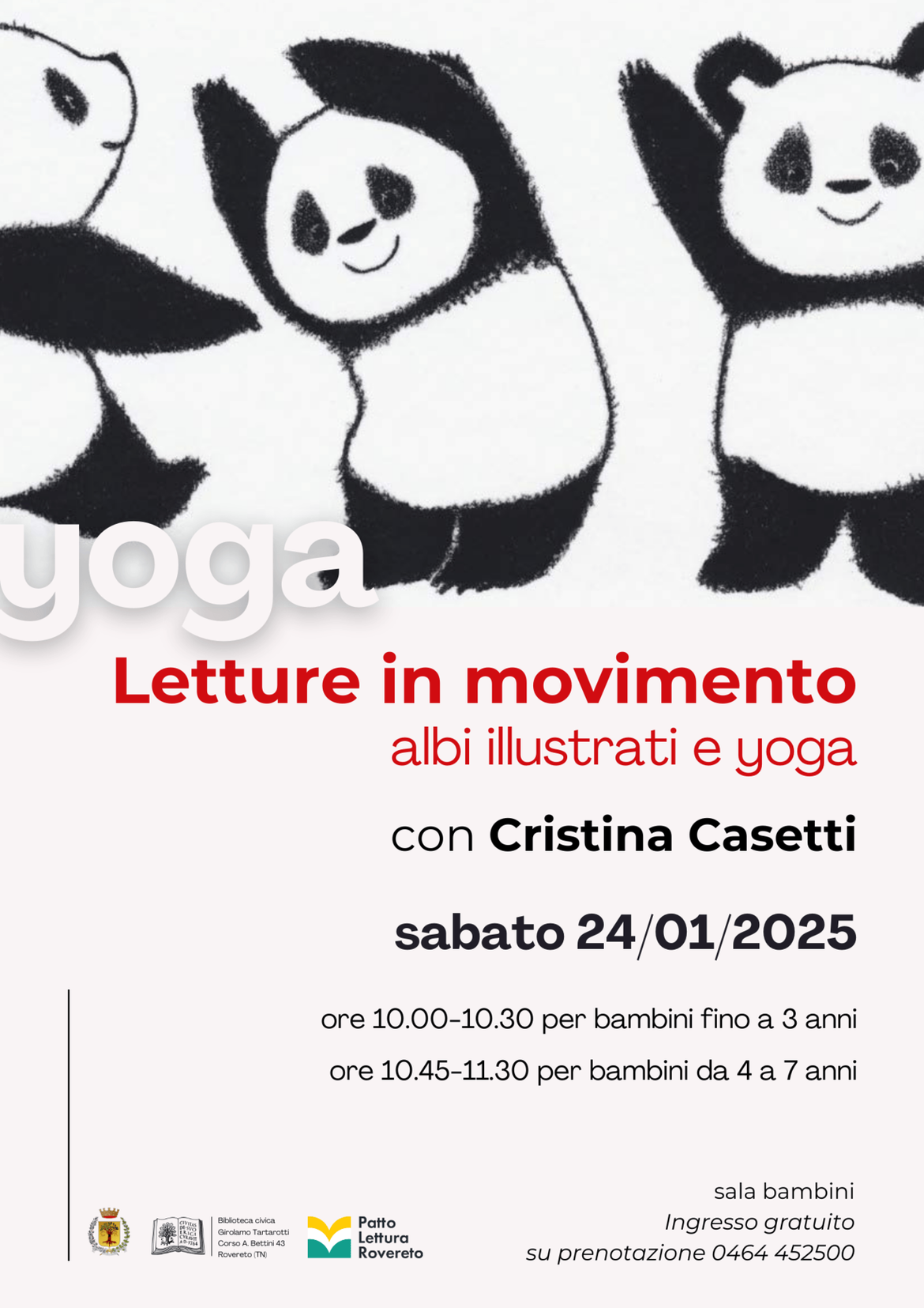 Locandina Letture in movimento