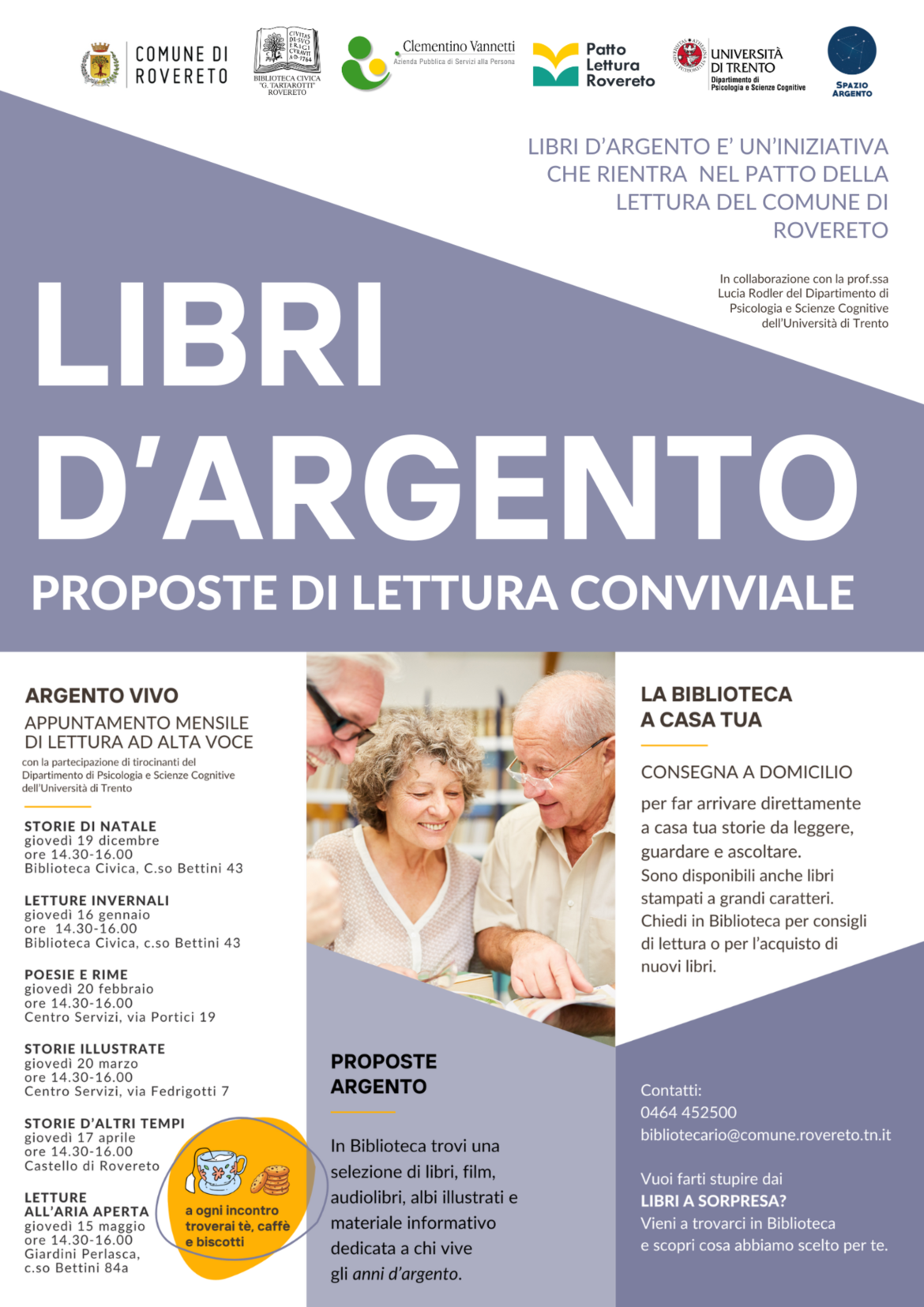 Locandina libri d'argento