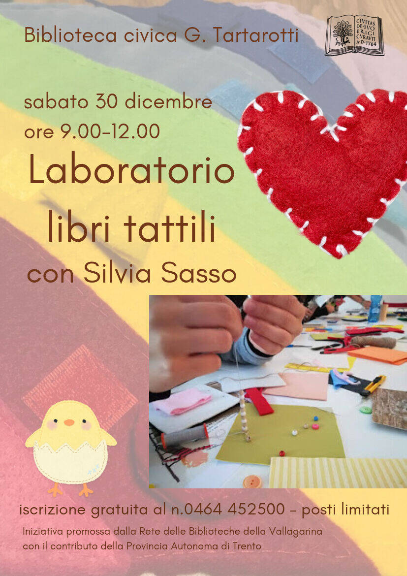 Locandina libri tattili