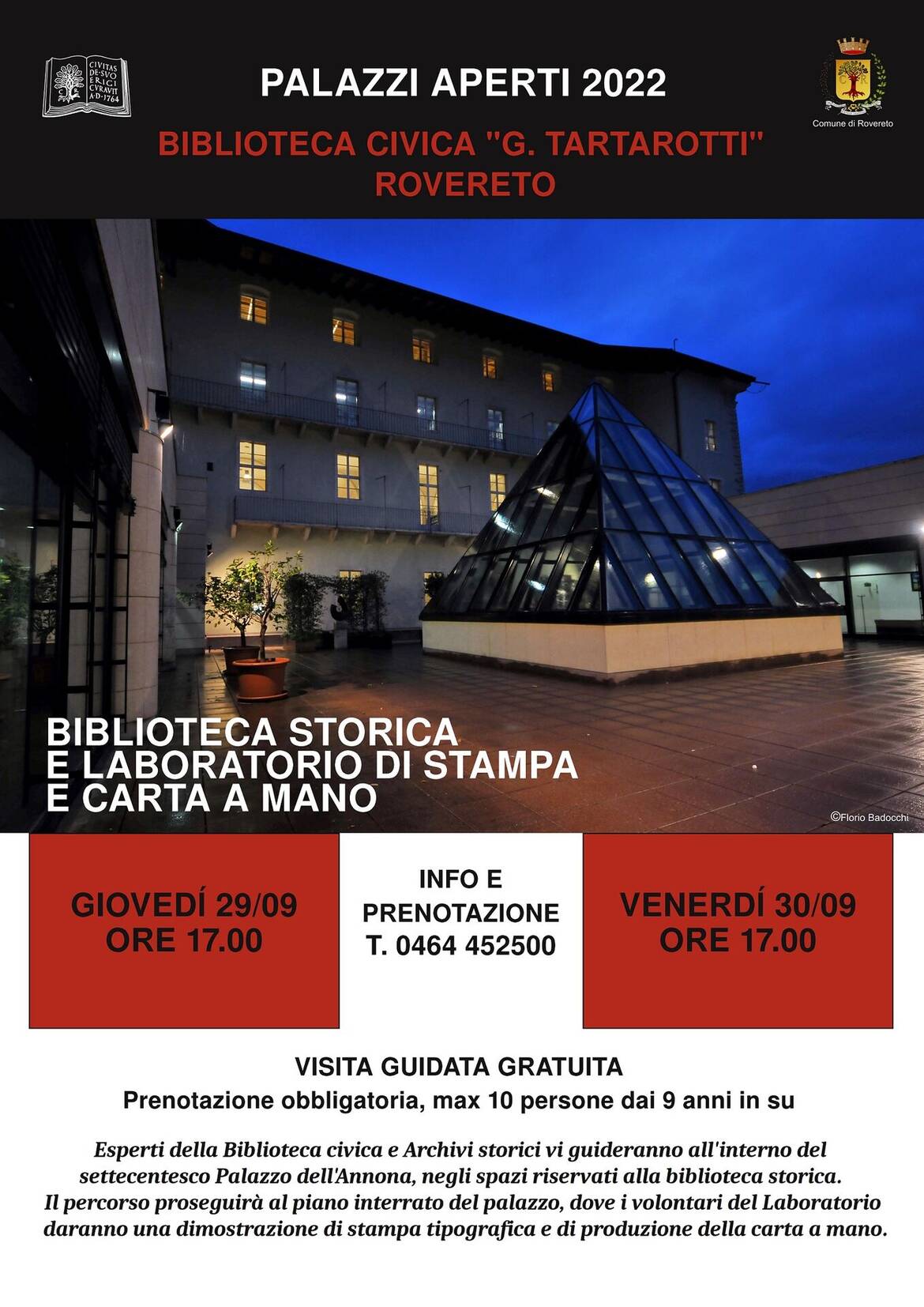 Locandina Palazzi Aperti 2022