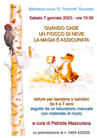 Locandina Quando cade un fiocco di neve