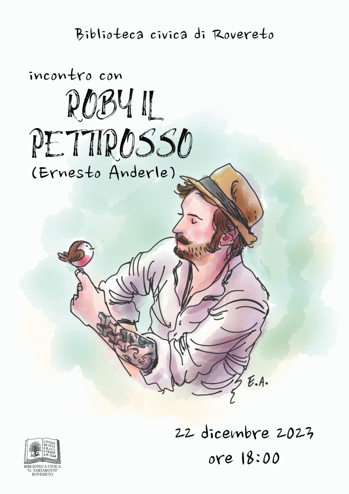 Locandina Roby il pettirosso (E. Anderle)