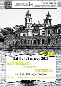 Locandina Rovereto incontra Venezia