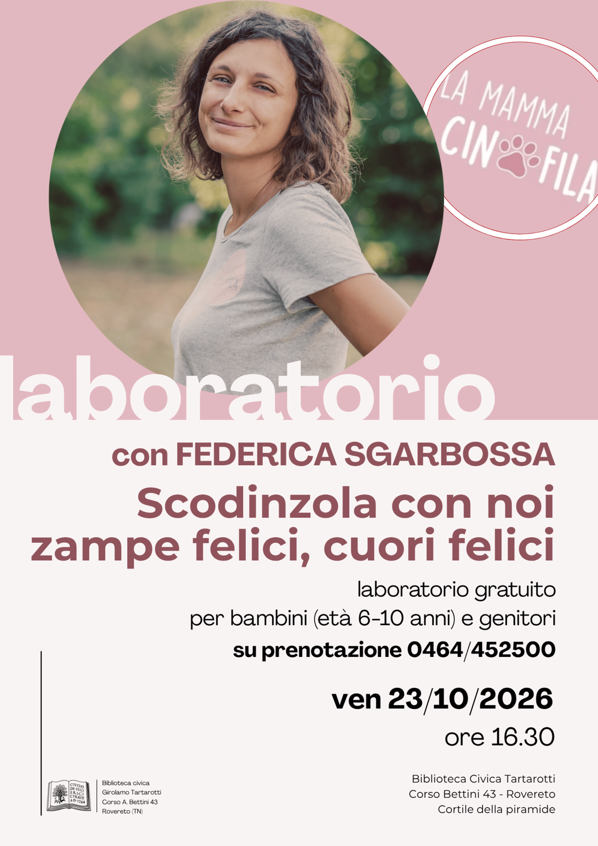 Locandina Scodinzola con noi