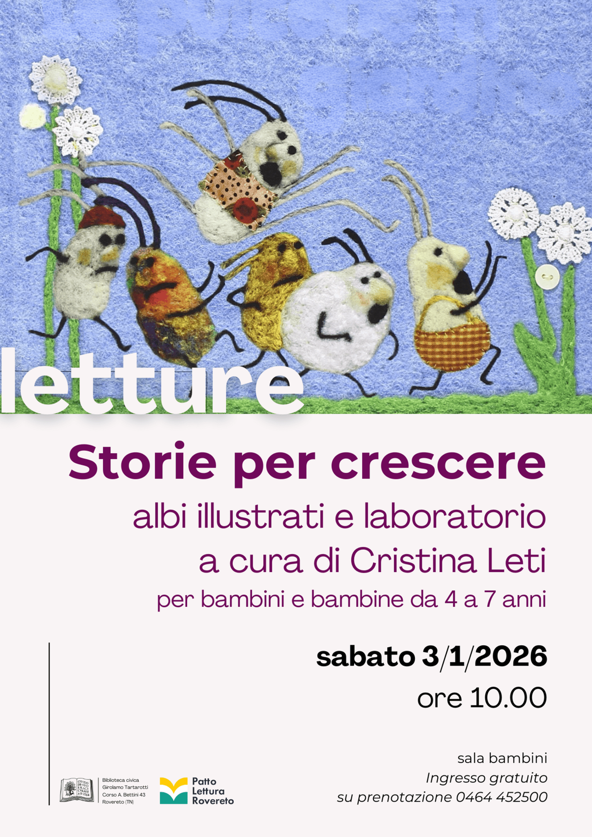 Locandina Storie per crescere