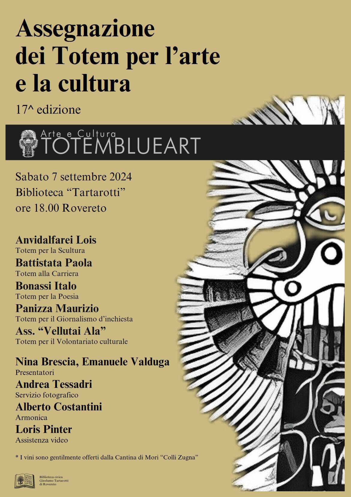 Locandina Totemblueart