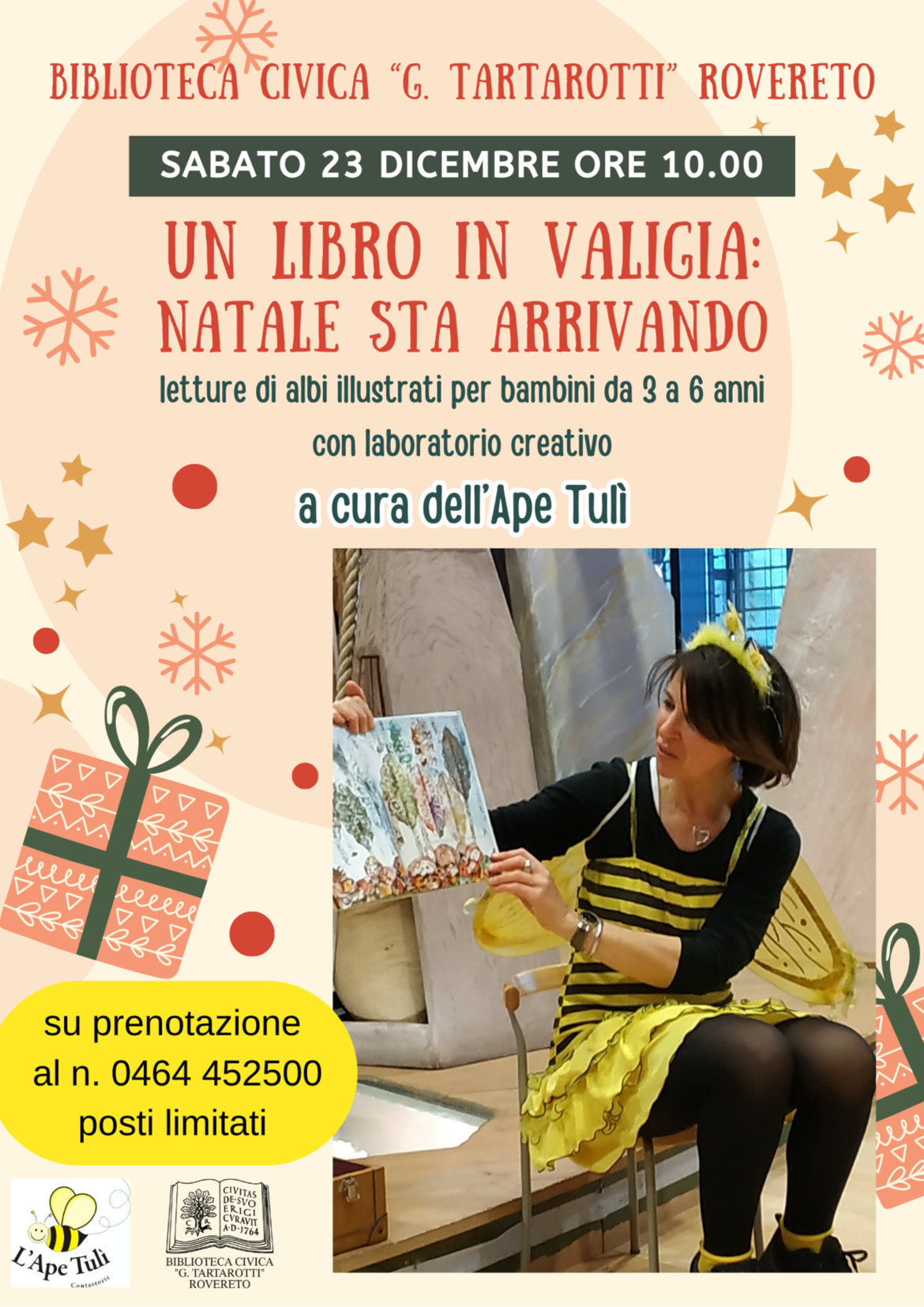Locandina Un libro in valigia Natale
