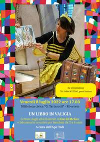 Locandina Un libro in valigia
