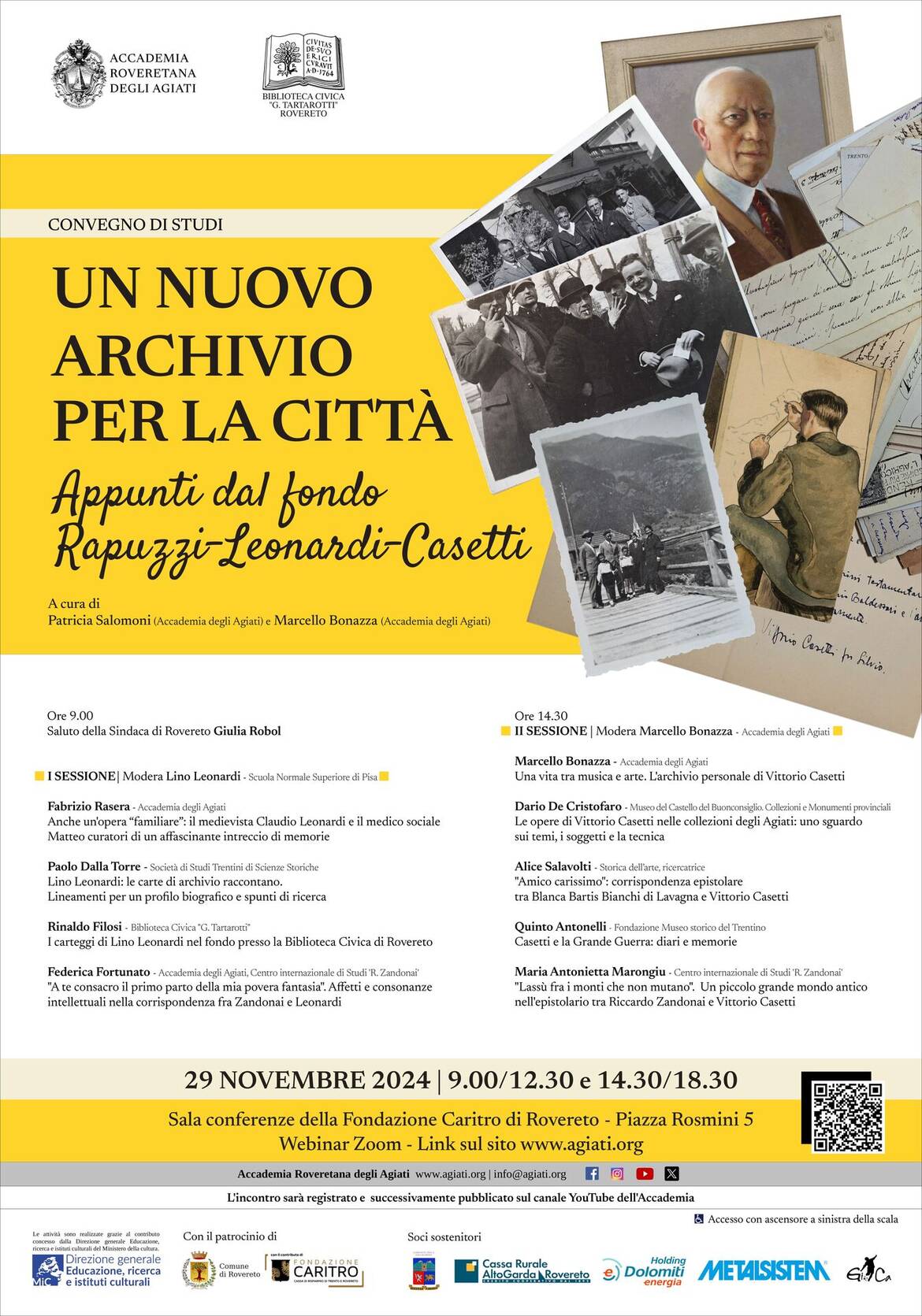 Locandina Un nuovo archivio per la città