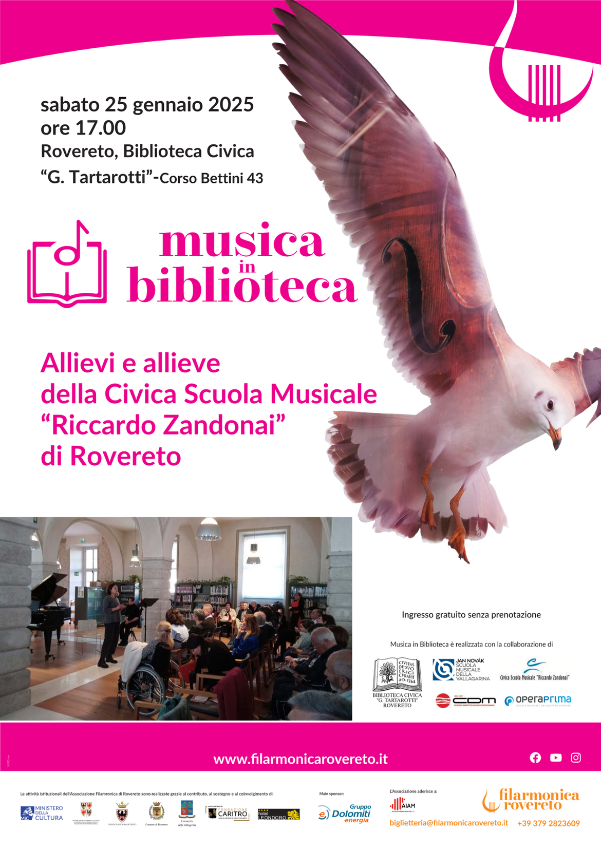 Musica in biblio gennaio 25