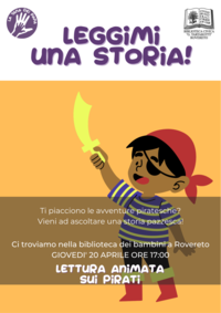 Volantino lettura animata pirati 2