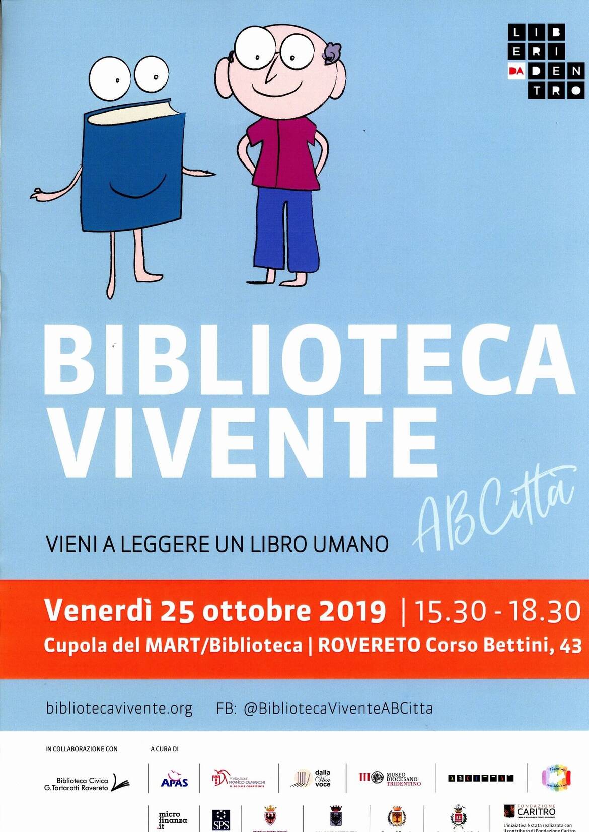 Locandina biblioteca vivente